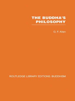 cover image of The Buddha's Philosophy